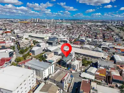 AKÇABURGAZ'DA 2810 M2 ÖZEL MIMARI İSKANLI TAM MÜSTAKIL FABRIKA