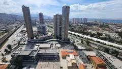 MAHALL BOMONTİ'DE 20. KAT DENİZ MANZARALI 1+1 EŞYALI KİRALIK DAİRE