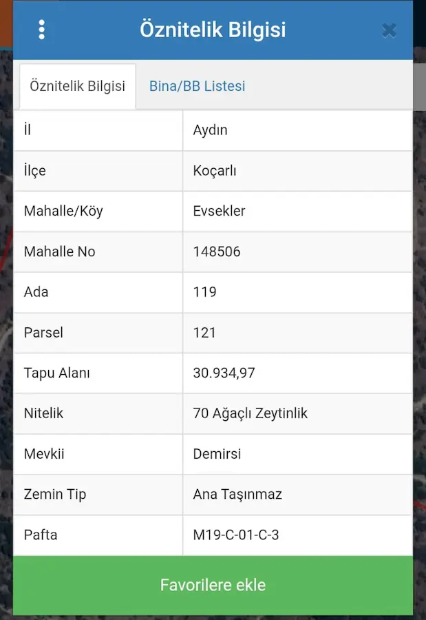 AYDIN KOÇARLI EVSEK'LERDE 31 DÖNÜM ZEYTINLIK