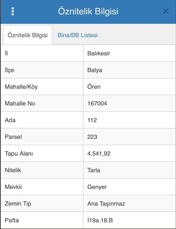 BERGAMA ÖREN KÖYÜNDE 4.542 M2 SATILIK TARLA..