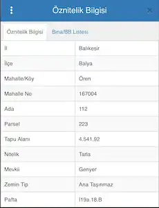 BERGAMA ÖREN KÖYÜNDE 4.542 M2 SATILIK TARLA..