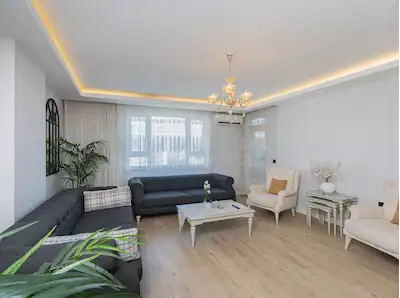 GÜZELOBADA DENİZ MANZARALI, MASRAFSIZ ÇATI DUBLEKS 4+1