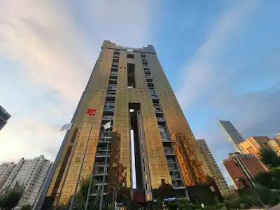 ATAŞEHİR ANDROMEDA GOLD RESIDANCE TADİLATLI SATILIK 1+1 DAİRE