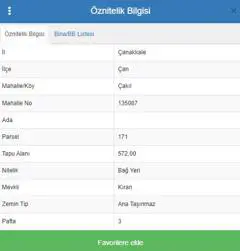 İMAR PLANI İÇİNDE, DOĞALGAZ GELİYOR, DEĞERİNE DEĞER KATACAK