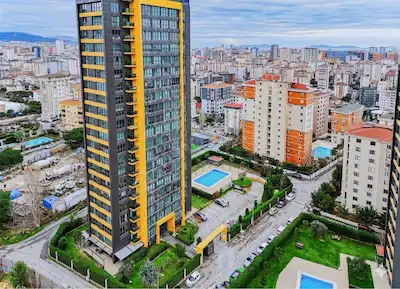 ATAŞEHİR ODAKULE RESİDENCE MANZARALI 3+1 SATILIK DAİRE