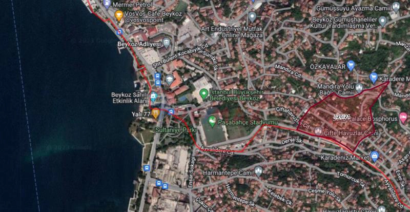 550M2 BOĞAZ MANZARALI CADDE ÜSTÜ GETIRISI YÜKSEK YATIRIM