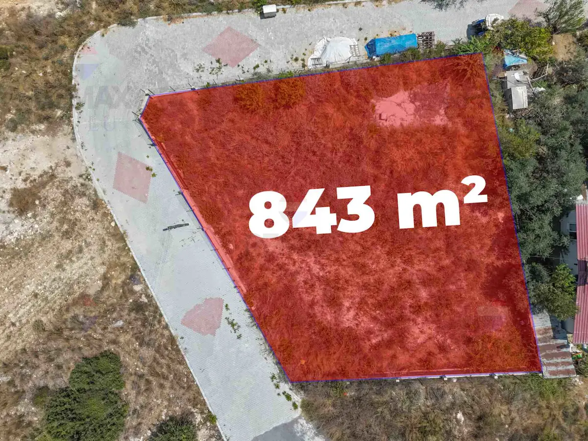 REMAX AVLU'DAN KAŞLI'DA 843 M² SATILIK ARSA