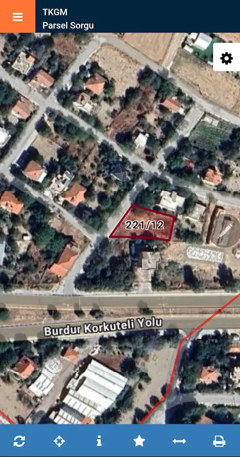 BURDUR BUCAK KIZILKAYA'DA KONUT İMARLI ARSA.