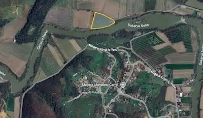 SAKARYA NEHRİNE SIFIR | 11.733 M² | 118 ADET YETİŞKİN CEVİZ AĞACI
