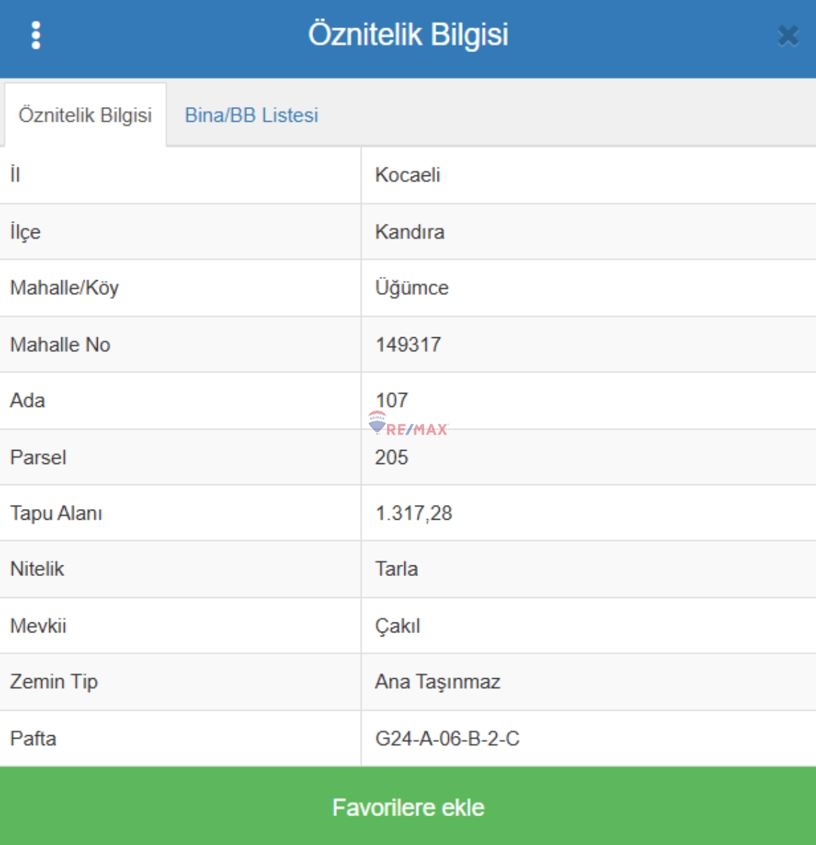KANDIRA ÜĞÜMCE'DE KÖYE ÇOK YAKIN YOLA CEPHE 1317M2 SATILIK TARLA