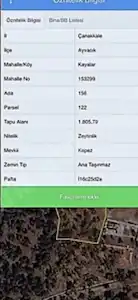 AYVACIK KAYALAR ALTINDA DENİZE 100 M MESAFEDE EMSALSİZ ZEYTİNLİK