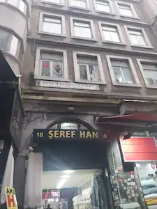 SATILIK OFİS ŞEREF HAN FİNCANCILAR SK.4.KAT ÖN  BRÜT 30 M2 BOŞ 4.500.000TL
