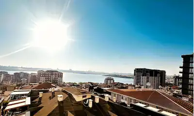 BLUE GARDEN 2 SİTESİ DENİZ VE GÖL MANZARALI 3+1 KİRALIK DAİRE