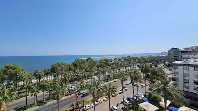REMAX PALM'DEN ADNAN MENDERES BLV.NDA FULL DENİZ MANZARALI 3+1