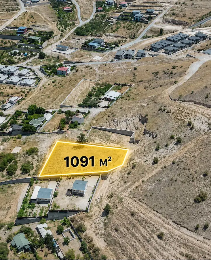 MOLLAKASIM'DA SATILIK 1091 M2 ARSA