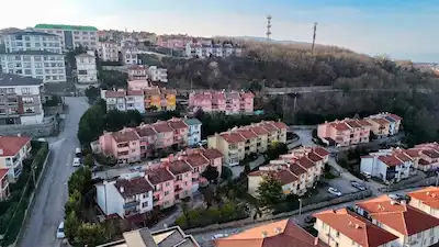 REMAX MAVI-ŞELALE PARK YANI ATSO VILLARINDA 6+2 BAHÇE TRIPLEKSI