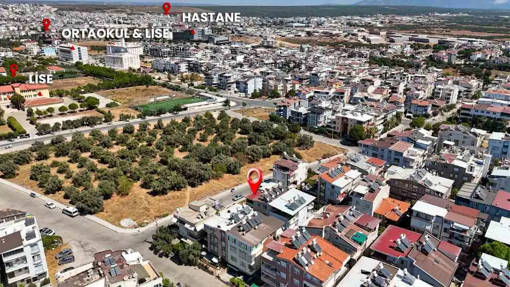 DİDİM’DE DENIZE YAKIN  DUBLEKS 2 +1 DAIRE