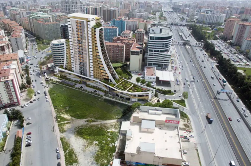 E5 METROBÜS YANI İSKANLI FERAH RESIDENCE DE 1+1 BÜRO OFİS KONUT OLARAK KULLANILABİLİR