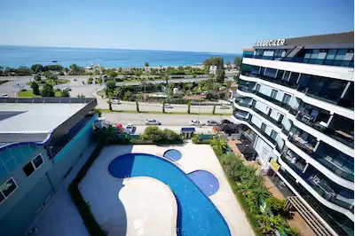 ALANYA KARGICAK’TA PLUMERIA RESIDENCE DENİZ MANZARALI DUBLEKS DAIRE