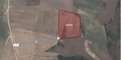 DEĞİRMENKÖY'DE SATILIK 6442 M2 FIRSAT TARLA