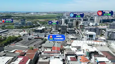 BAHÇELİEVLER ÇOBANÇEŞME'DE SATILIK 501 M² TİCARİ İMARLI ARSA