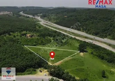 REMAX MASA ŞİLE YOLU ÜZERİ ÜVEZLİ'DE 8182 M2 SATILIK ARSA