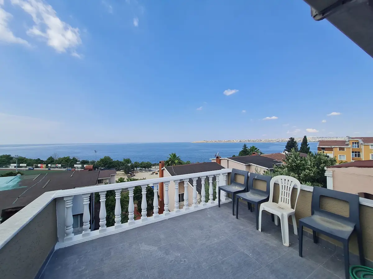 EŞSİZ DENIZ MANZARALI KİRALIK 5+2 EŞYALI &EŞYASIZ VİLLA