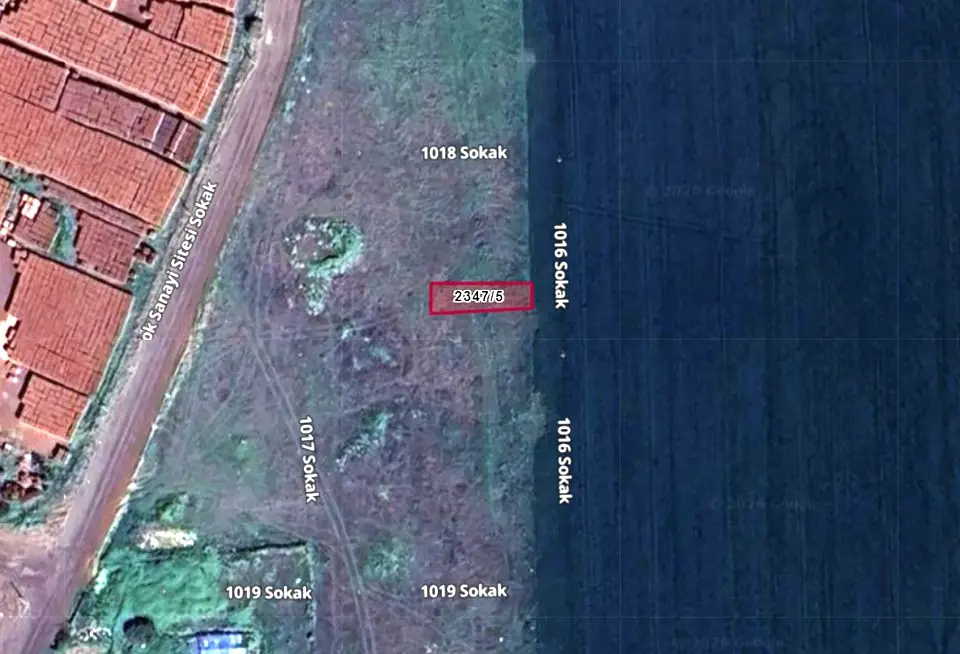 TURGUTLU 6. MINTIKA'DA 132 M² SANAYİ İMARLI SATILIK ARSA