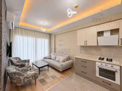 REMAX AVLU'DAN LAVİNYA ANATOLİA’DA FULL EŞYALI, SOSYAL DONATILI 1+1 DAİRE