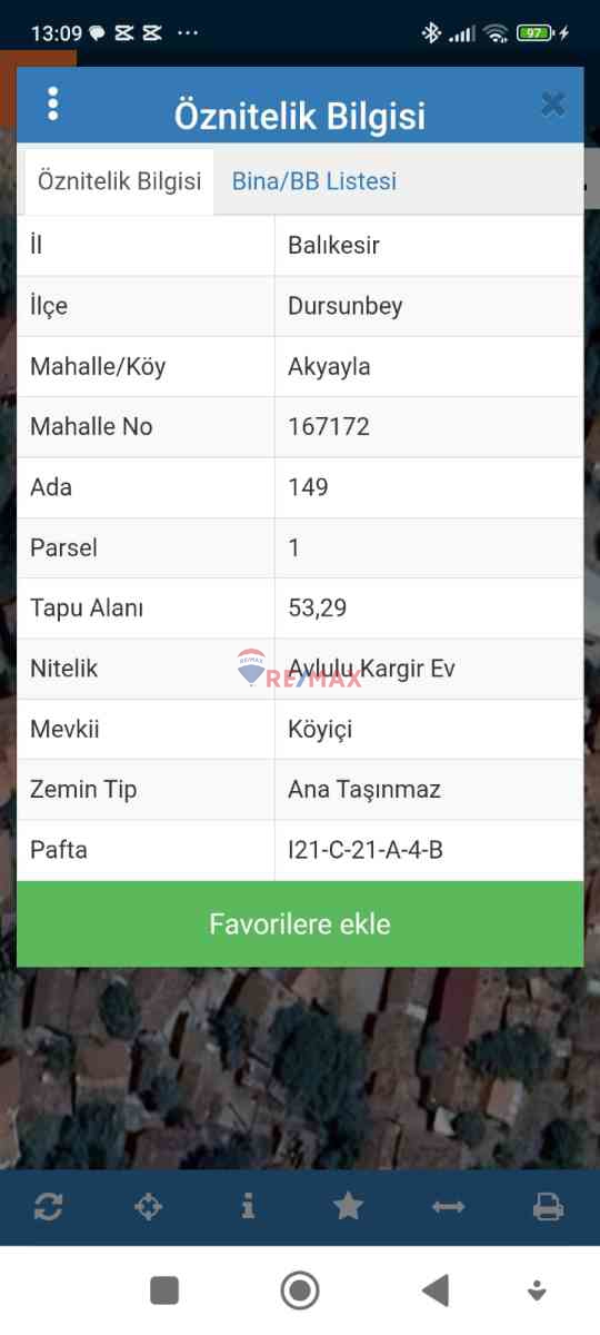 REMAX TROPİKTEN KÖY İÇİ YATIRIMLIK AVLULU KARGİR EV