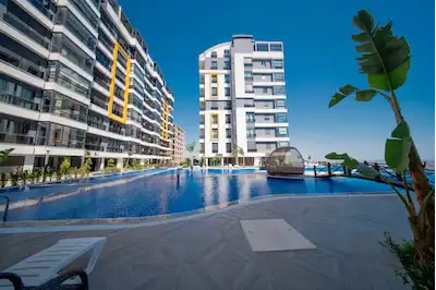 NEFES ANTALYA'DA MODERN MİMARİ | ŞEHİR & DENİZ MANZARALI 4+1