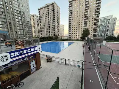 İNNOVİA 2 SİTE İÇİNDE, 1+1 EŞYALI16. KAT BOŞ SATILIK DAİRE فروشی با وسایل