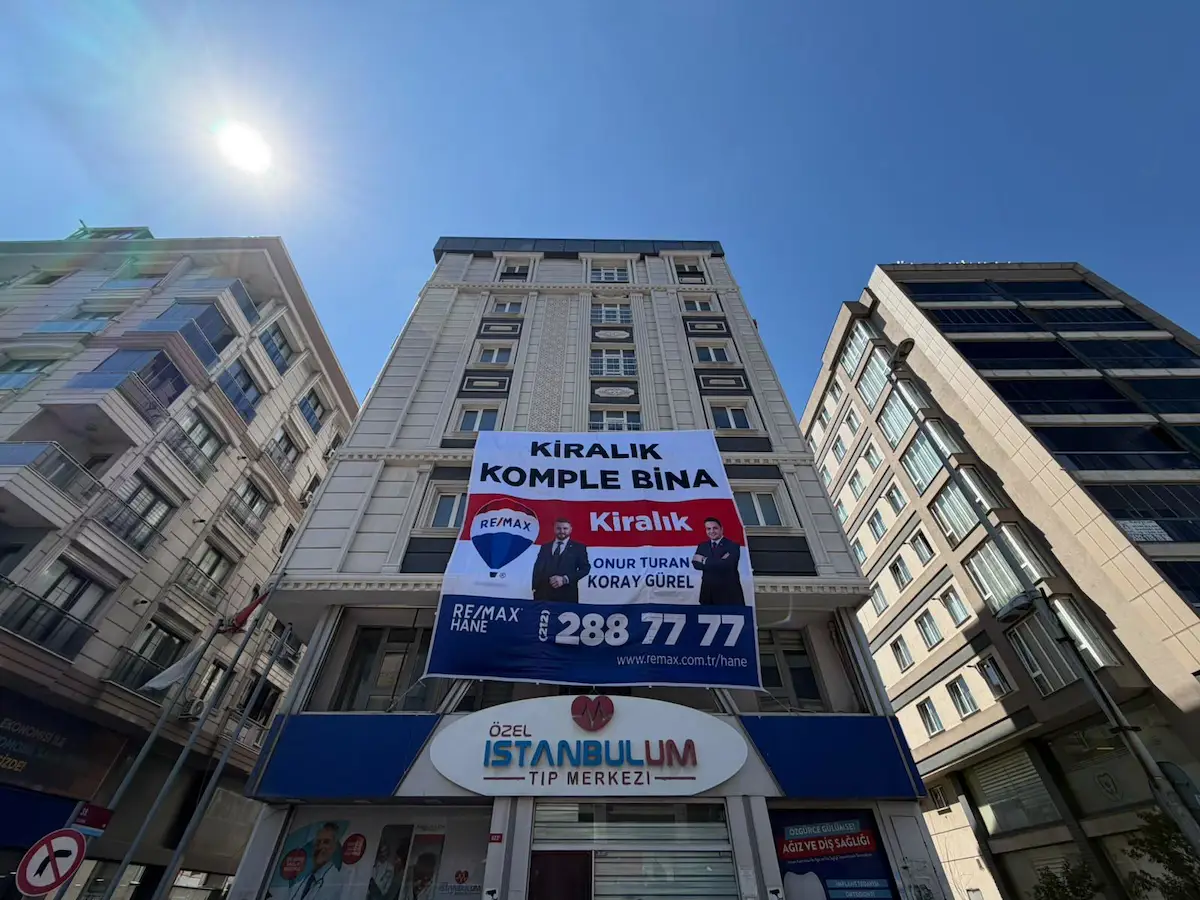 ESKİ EDİRNE ASFALTI ÜZERİNDE KOMLE KİRALIK 9 KATLI BİNA
