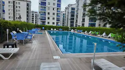 KÖKSALKENT’TE HAVUZLU SİTEDE 145 M² GENİŞ 3+1 KİRALIK DAİRE