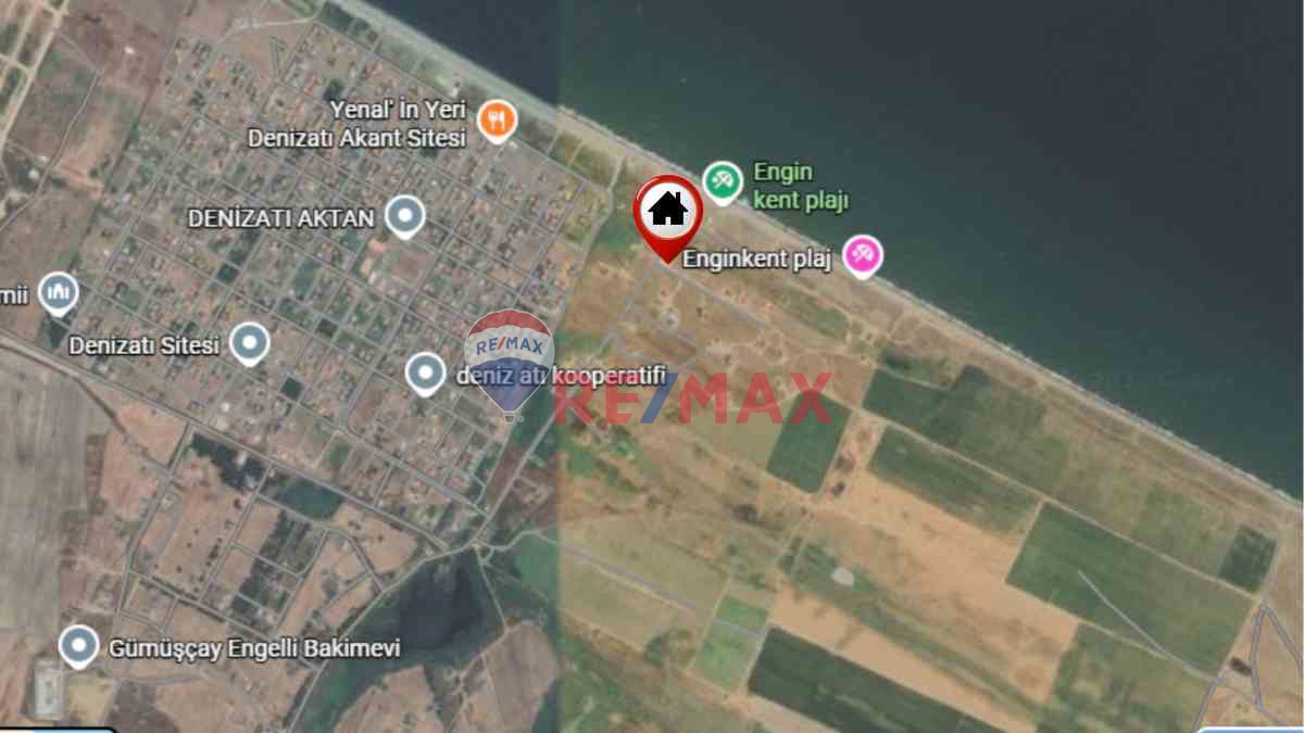 ÇANAKKALE BİGA ÇEŞMEALTI'NDA SAHİL KENARI İMARLI ARSA