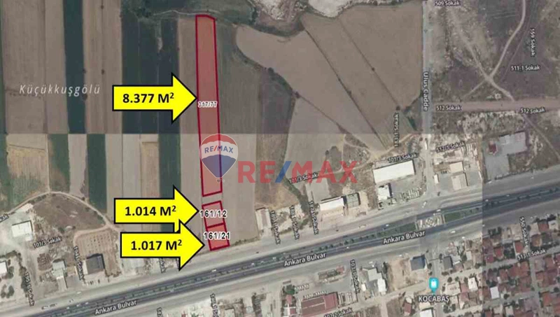 ANKARA ASFALTI CEPHELİ TOPLAM 10 DÖNÜM MUHTEŞEM FIRSAT ARSALAR