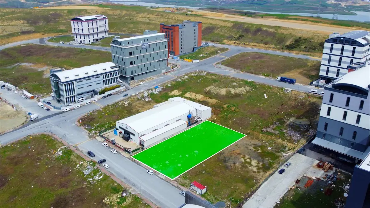 TESKOOP KOOPERATIFI'NDE 2.247 M² SANAYİ İMARLI ARSA