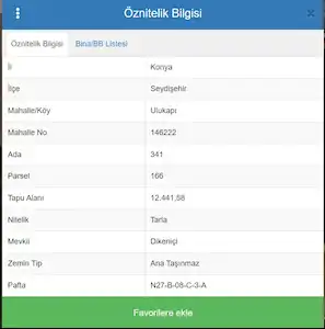 KONYA SEYDİŞEHİR ULUKAPI SATILIK TARLA (İMARLI ALANA YAKINDIR)