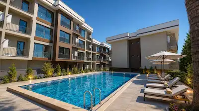TORBALI FEVZİ ÇAKMAK MAHALLESİNDE HAVUZLU SİTE İÇİ 2+1 DAİRE