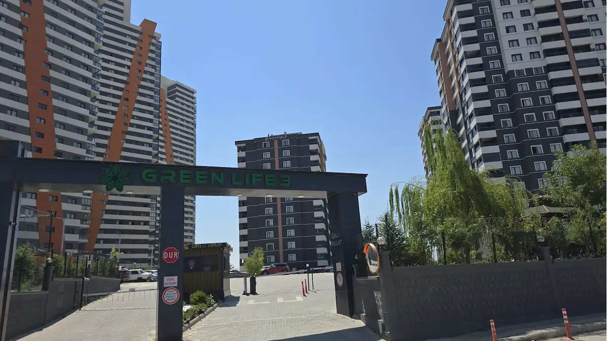 GREEN LIFE 3'TE 140M² 3,5+1 9.KAT GÜVENLIK SITE KIRALIK DAIRE