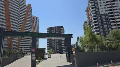 GREEN LIFE 3'TE 140M² 3,5+1 9.KAT GÜVENLIK SITE KIRALIK DAIRE