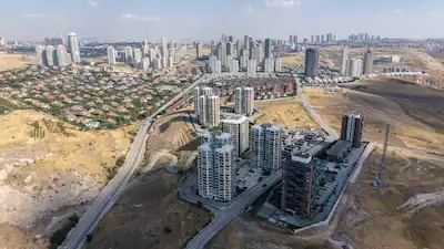 INCEK ATASAYANLAR 4 SITESINDE ANKARA MANZARALI 4.5+1 260 M2 DAIRE