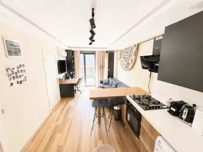 MARITZA LOFT SITESINDE FULL EŞYALI DEKORASYONLU KIRALIK 1+1 DAIRE