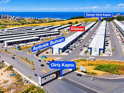 ATAKUM’DA SIFIR, KİRACILI VE KREDİYE UYGUN SATILIK DÜKKAN/ MAĞAZA