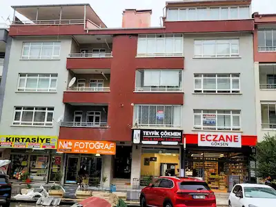BİRLİK MAH. 448.CADDEDE OFİSE VE KONUTA UYGUN 3+1 DAİRE