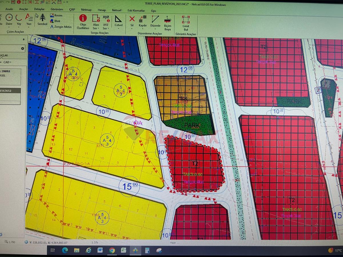 REMAX KUZEY 'DEN TEKKEKÖY DE SATILIK TİCARİ ARSA
