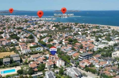 URLA DENIZLI MAHALLESI'NDE HAVUZLU SITEDE MASRAFSIZ VE FERAH 3+1 MÜSTAKIL VILLA