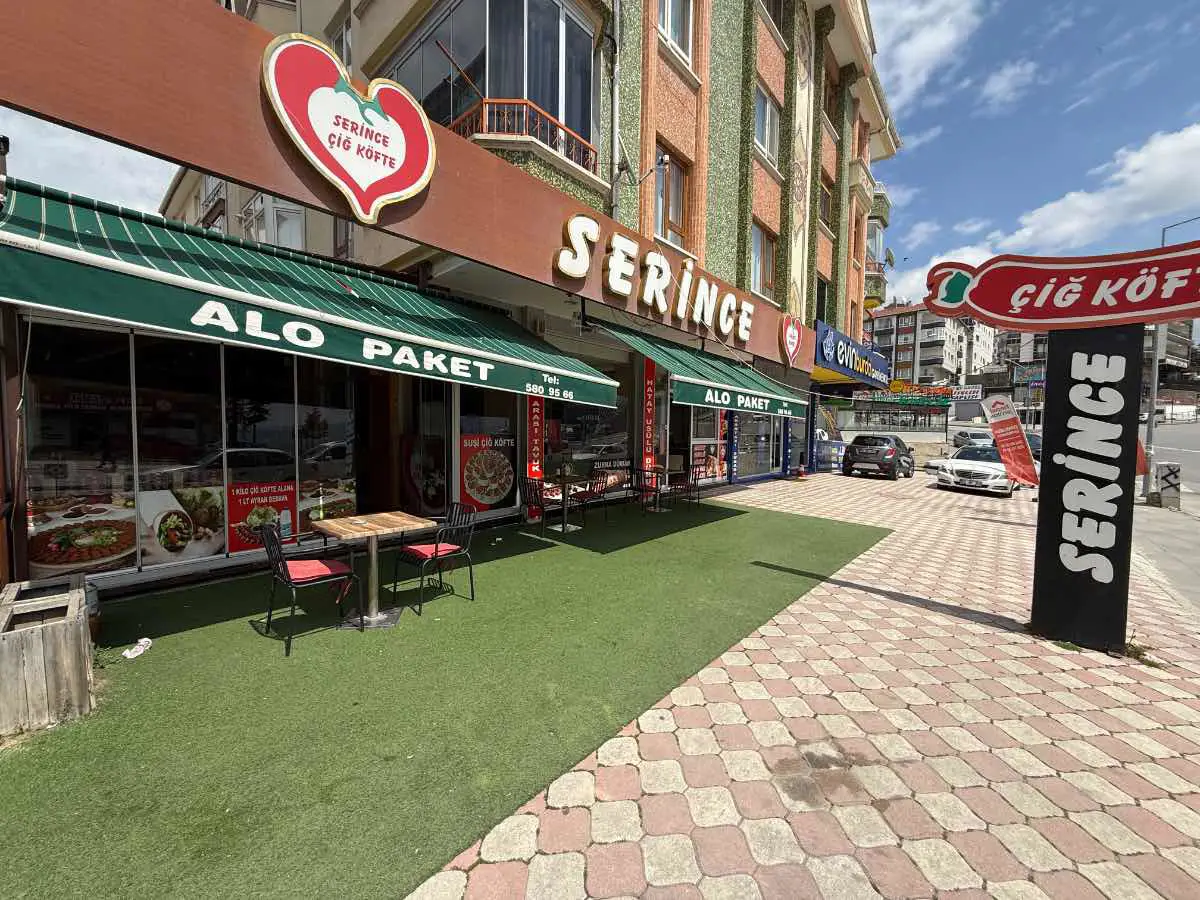 KEÇİÖREN ATAPARKTA KAVŞAKTA DEVREN KİRALIK ÇİĞKÖFTE/DÖNER DÜKKAN