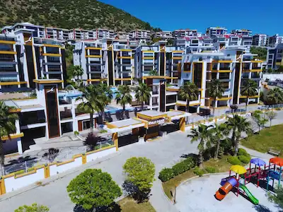 KULE PARK 6+1 EN ÖN SIRA ÇATI BUBLEX FULL DENİZ MANZARALI