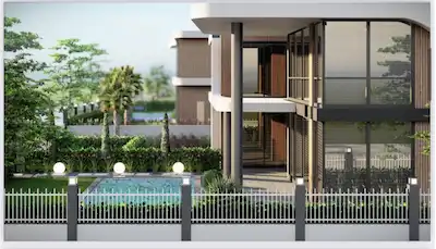EDREMİT GÜRE OXIS SİTESİNDE ÖZEL HAVUZLU MÜSTAKİL VİLLA